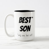 Best Only Son Spaß Tasse (Links)