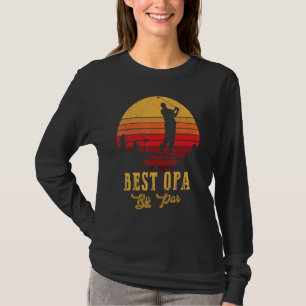 Best Opa By Par Vatertag Golf Golfspielen 1 T-Shirt
