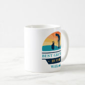 Best Opa By Per Par Grandelers Day Golf Lover Kaffeetasse (VorderseiteRechts)