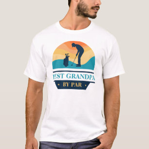 Best Opa By Per Par Grandelers Day Golf Lover T-Shirt