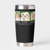 BEST OPA EVER 3 Photos Personalized Thermobecher (Rückseite)