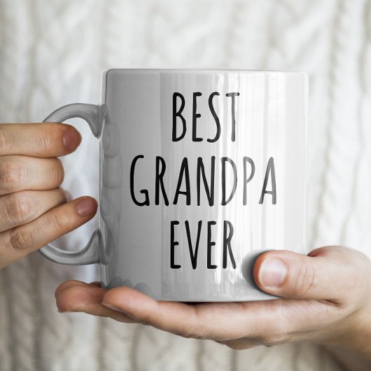 "Best Opa Ever" Einfaches modernes Bauernhaus Kaffeetasse