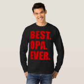 Best Opa Ever German Grandfather T-Shirt (Vorne ganz)