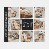 Best OPA je Custom Fleece Blanket (Vorderseite (Horizontal))
