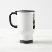 Best Opa je Custom Newspaper Foto Reisebecher (Links)