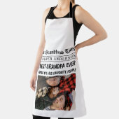 Best Opa je Custom Newspaper Foto Schürze (InSitu)