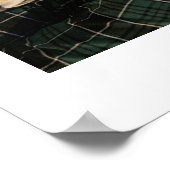 Best Opa je Custom Newspaper Headline Foto Poster (Ecke)