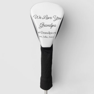 Best Opa jemals Großeltern Foto Geschenke Klassike Golf Headcover