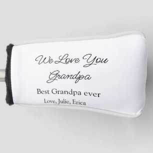 Best Opa jemals Großeltern Foto Geschenke Klassike Golf Headcover