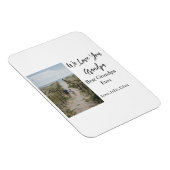 Best Opa jemals Großeltern Foto Geschenke Klassike Magnet (Rechte Seite)