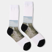 Best Opa jemals Großeltern Foto Geschenke Klassike Socken (Rechts)