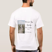 Best Opa jemals Großeltern Foto Geschenke Klassike T-Shirt (Rückseite)