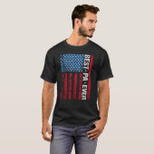 Best Pa je US Flag Grandpa Vathers Day Geschenk T-Shirt (Vorne ganz)