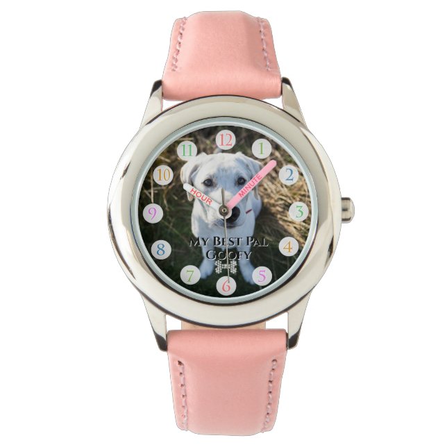 Best Pal Pet Foto Armbanduhr (Vorderseite)