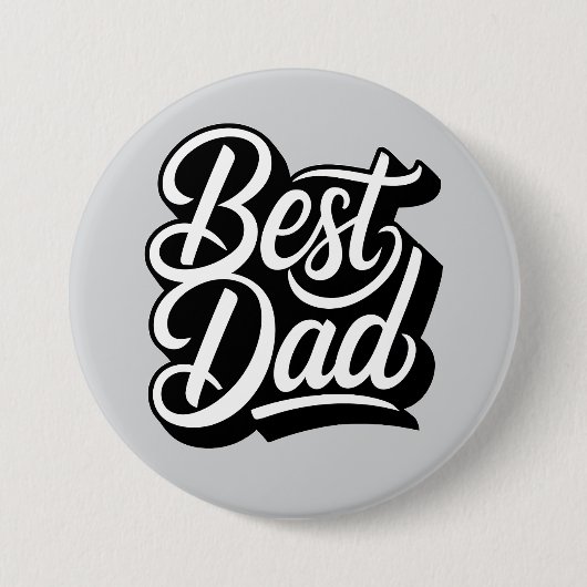 Best Papa Button (Vorderseite)