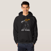 best papa by par  fathers day golf  Golfing Hoodie (Vorne ganz)