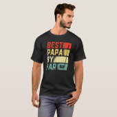 Best Papa By Par Golf Father's Day T-Shirt (Vorne ganz)