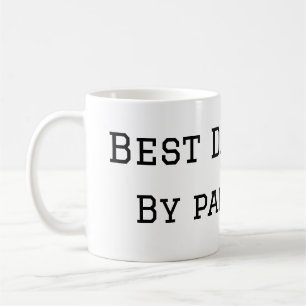Best Papa by Par Hund Haustier Foto modern einfach Kaffeetasse