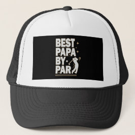 BEST PAPA BY PAR VATER DAY GOLF Design Truckerkappe