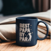 BEST PAPA BY PAR VATER DAY GOLF Design Zweifarbige Tasse