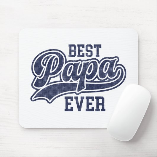 Best Papa Ever 2 Mousepad (Mit Mouse)