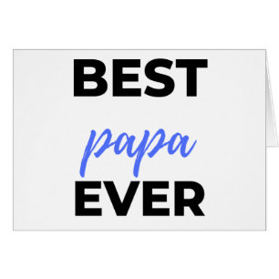 Best Papa Ever bl