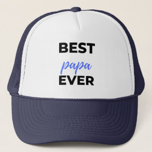 Best Papa Ever bl Truckerkappe