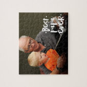 Best Papa Ever Custom Photo From Grandchild Puzzle (Vertikal)