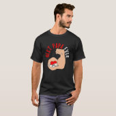 Best Papa Ever Indonesian Dad Fathers Day T-Shirt (Vorne ganz)