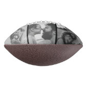 BEST PAPA EVER Moderner Cooler Schwarz-Weiß-Trend Football (Gedreht 90)