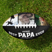 BEST PAPA JE Moderne Coole Farbfoto-Collage Football