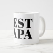Best Papa Jumbo-Tasse (Vorderseite Rechts)