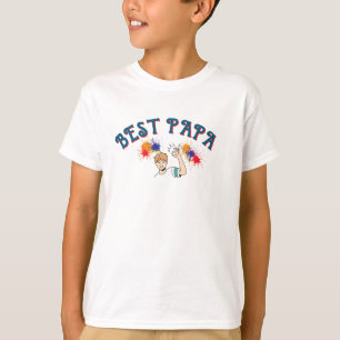 Best Papa" Kids' T - Shirt - Niedliches Kinderdesi