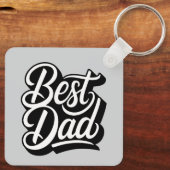 Best Papa Schlüsselanhänger (Rückseite)