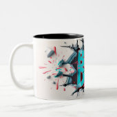 Best Papa Zweifarbige Tasse (Links)