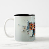 Best Papa Zweifarbige Tasse (Links)