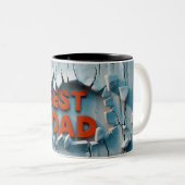 Best Papa Zweifarbige Tasse (VorderseiteRechts)