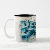 Best Papa Zweifarbige Tasse (Links)