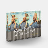 Best Papaw in the World Custom Foto Block (Links)