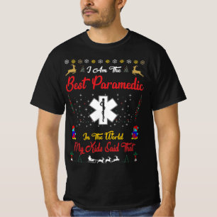 Best Paramedic Christmas T-Shirt