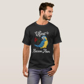 Best Parrot Mom I Blue throated Macaw T-Shirt (Vorne ganz)