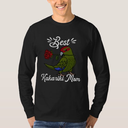 Best Parrot Mom I Red crowned Kakariki T-Shirt (Vorderseite)