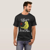 Best Parrot Mom I Yellow Parrotlet T-Shirt (Vorne ganz)