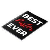 Best Pastor Ever Notizblock (Linke Seite)