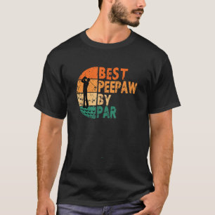 Best PeePaw by Par Golf Vatertag Golfpiss T-Shirt