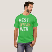 Best Peepaw Ever Grandfather Grandpa retro T-Shirt (Vorne ganz)
