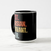 BEST PERSIAN SERVANT JE Custom Persian Cat Foto Tasse (Vorderseite Links)