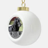 Best Pet Keramik Ball Kugel-Ornament (Rechts)