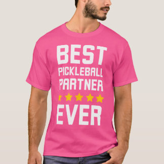 Best Pickleball Partner je Teamwertschätzung T-Shirt