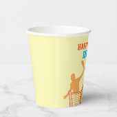 Best Pickleball Player Funny Birthday Party Pappbecher (Rechts)